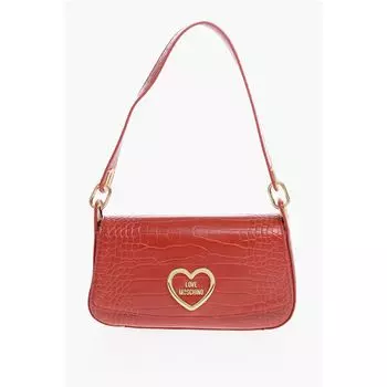 Красная полиэтиленовая сумка через плечо Moschino, Red