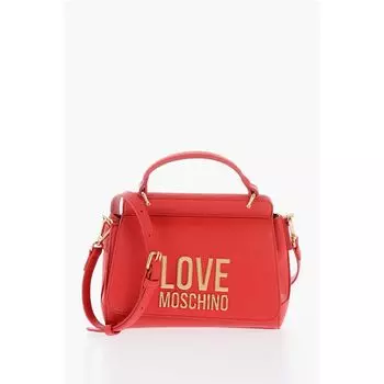 Красная полиэтиленовая сумка-тоут Moschino, Red