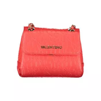 Красная полиэтиленовая сумка Valentino Bags
