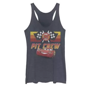 Красная потертая майка для детей Disney/Pixar's Cars McQueen Pit Crew Licensed Character