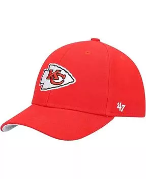 Красная регулируемая кепка Little Boys and Girls Kansas City Chiefs Basic MVP '47 Brand, красный