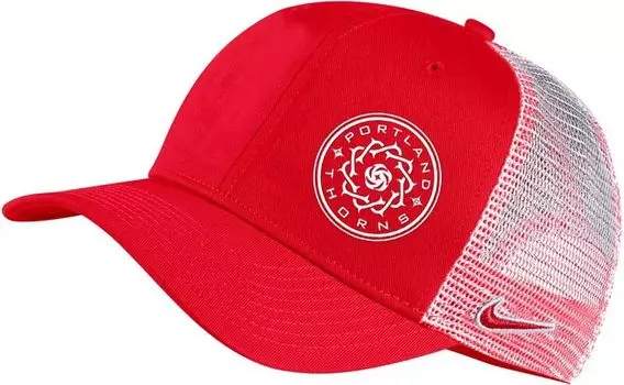 Красная регулируемая кепка с логотипом Nike Portland Thorns 2023 Snapback