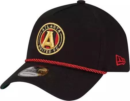 Красная регулируемая шапка New Era для взрослых Atlanta United 9Forty Rope