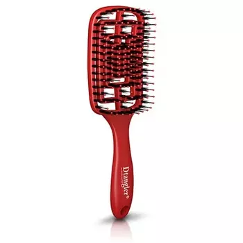 Красная щетка для волос Scarlett Dtangler