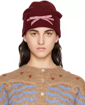 Красная шапка Джаз Molly Goddard