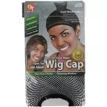 Красная шапочка для парика Beauty Town с открытым верхом для черных волос