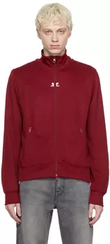 Красная спортивная куртка с логотипом Courreges