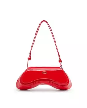 Красная сумка через плечо DIESEL PLAY CROSSBODY