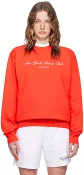 Красная толстовка «NY Tennis Club» Sporty & Rich