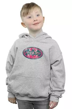 Красная толстовка с логотипом Бэтмена DC Comics, серый