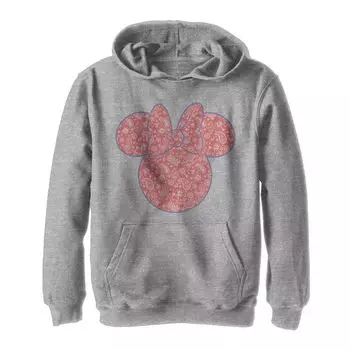 Красная толстовка с рисунком «пейсли» и рисунком «Микки и друзья Минни Маус» для мальчиков 8–20 лет Disney
