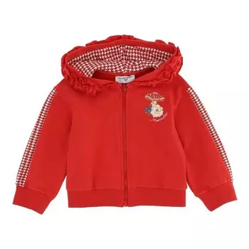 Красная толстовка с Винни-Пухом Monnalisa, красный