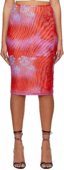 Красная юбка-миди Verona Miaou