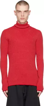 Красная водолазка с круглым вырезом Acne Studios