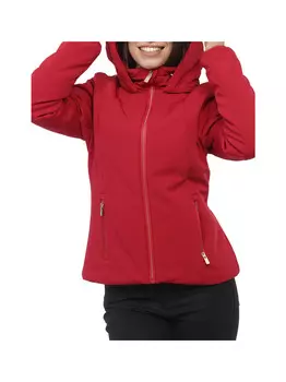 Красная женская куртка YES ZEE