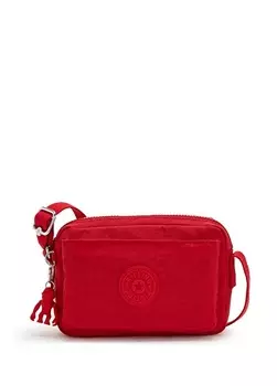 Красная женская сумка через плечо Kipling