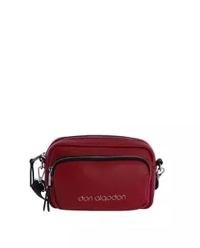 Красная женская сумка через плечо на молнии Don Algodn, красный