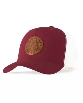 Красно-белая кепка унисекс Born to be Free The Indian Face, мультиколор