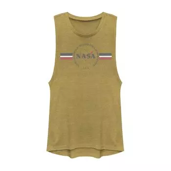 Красно-бело-синяя футболка с логотипом NASA для юниоров Licensed Character