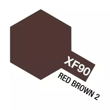 Красно-коричневый 2, Мини (XF-90), Paints, Acrylic, Flat (Tamiya)