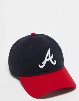 Красно-синяя кепка New Era Atlanta Braves 9twenty