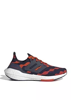 Красно-темно-синие женские кроссовки Adidas