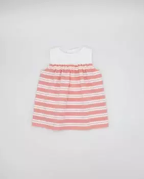 Красное хлопковое платье для девочки Fina Ejerique, красный