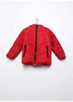 Красное пальто для мальчика WIKI BOY Limon, красный