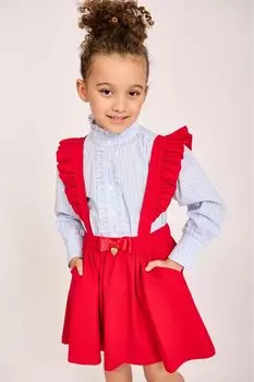 Красное платье с подтяжками Opera Angels Face, красный