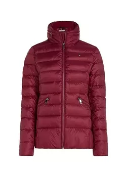 Красное женское пальто Tommy Hilfiger