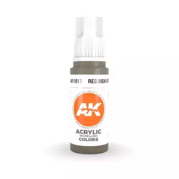 Красновато-серый (17 мл), 3rd Gen Acrylic - Blacks, Whites & Greys