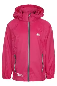 Красную детскую куртку Qikpac X легко упаковать Trespass, красный