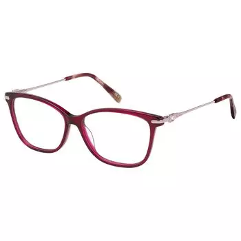 Красные ацетатные оправа Pierre Cardin