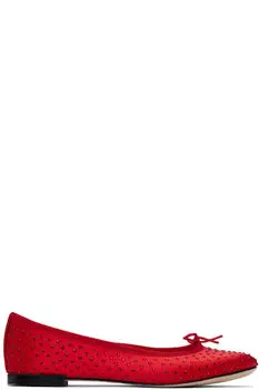 Красные балетки High Cendrillon Repetto