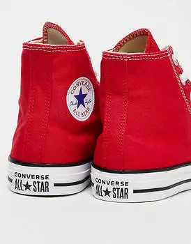 Красные хай-кеды Converse Chuck Taylor All Star
