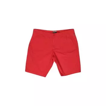 Красные хлопковые шорты Napapijri