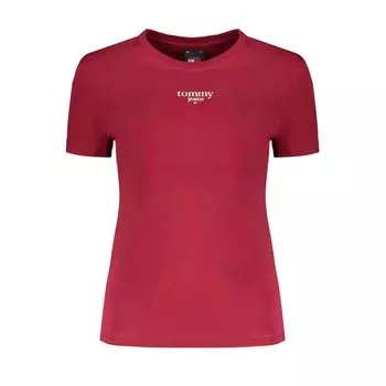 Красные хлопковые топ и футболка Tommy Hilfiger