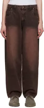 Красные классические мешковатые джинсы Dime