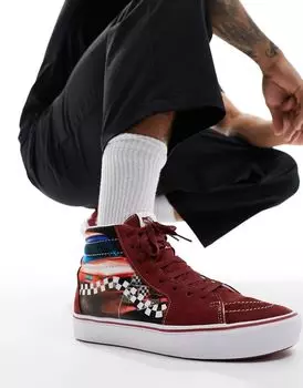 Красные кроссовки Vans ComfyCush Sk8-Hi