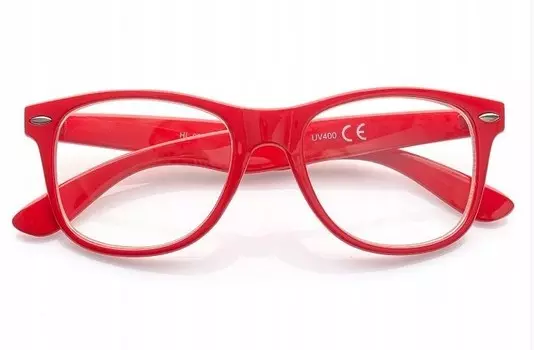 Красные очки, Ботаник, Женские, Мужские, Овсяк Stylion