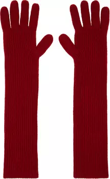 Красные перчатки Milos Loulou Studio