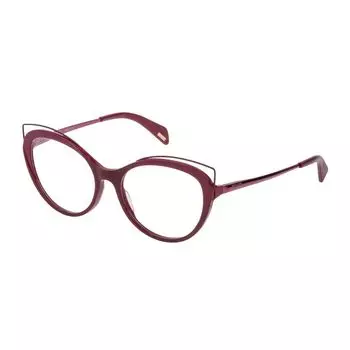 Красные пластиковые оправа The Police