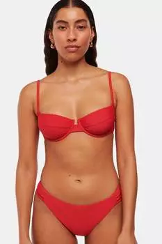 Красные плавки бикини Lillie Whistles, красный