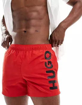Красные шорты для плавания HUGO Swimwear abas