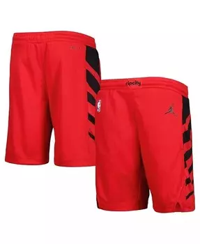 Красные шорты Portland Trail Blazers Statement Edition для мальчиков и девочек Swingman Performance Jordan, красный