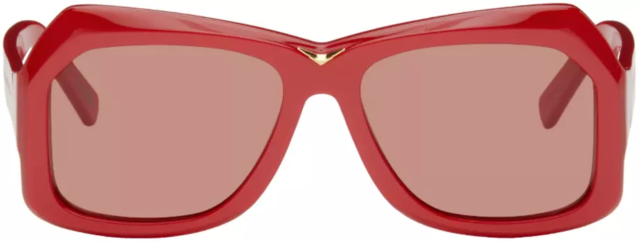 Красные солнцезащитные очки Tiznit Marni