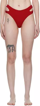 Красные стринги с вырезом ANDREDAMO