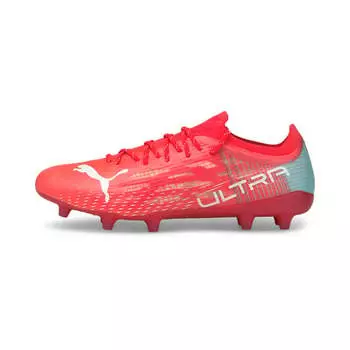 Красные женские футбольные бутсы Ultra 1 3 fg/ag Puma, розовый
