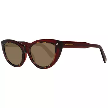 Красные женские солнцезащитные очки Dsquared2