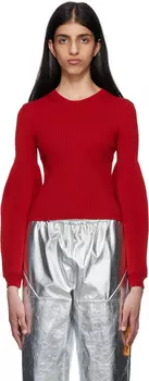 Красный чувственный свитер Stella McCartney